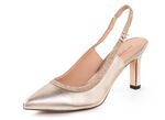 Peter Kaiser slingpumps met sprankelende strass-versiering GOUD