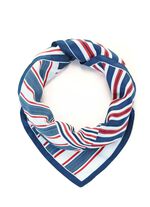 Halsdoek met strepenmotief 