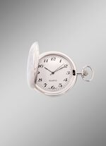 Quartz zakhorloge met metalen kast 