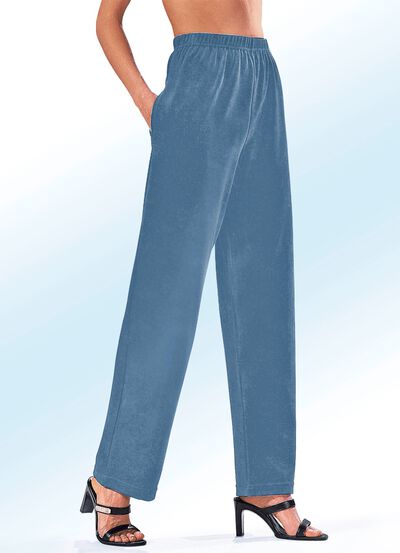 Broek met comfortabele elastische tailleband 