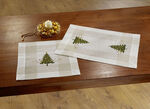 Tafel- en kamerdecoratie in linnenlook SECT-MEERKLEURIG