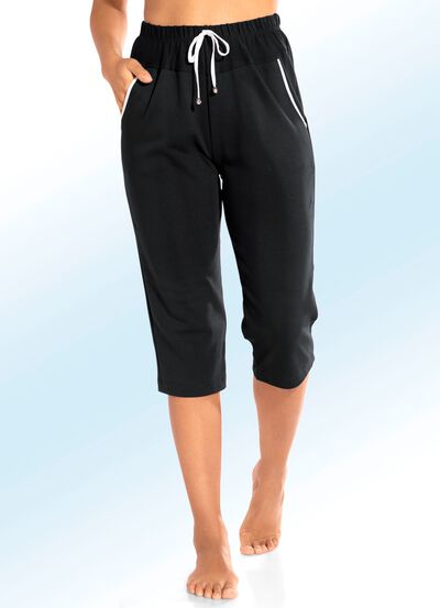 Capribroek met decoratief lint 