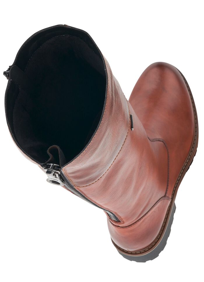 Remonte, gevoerde dameslaarzen, winterschoenen, breedte G, met rits 