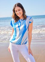 Shirt met ronde halslijn 