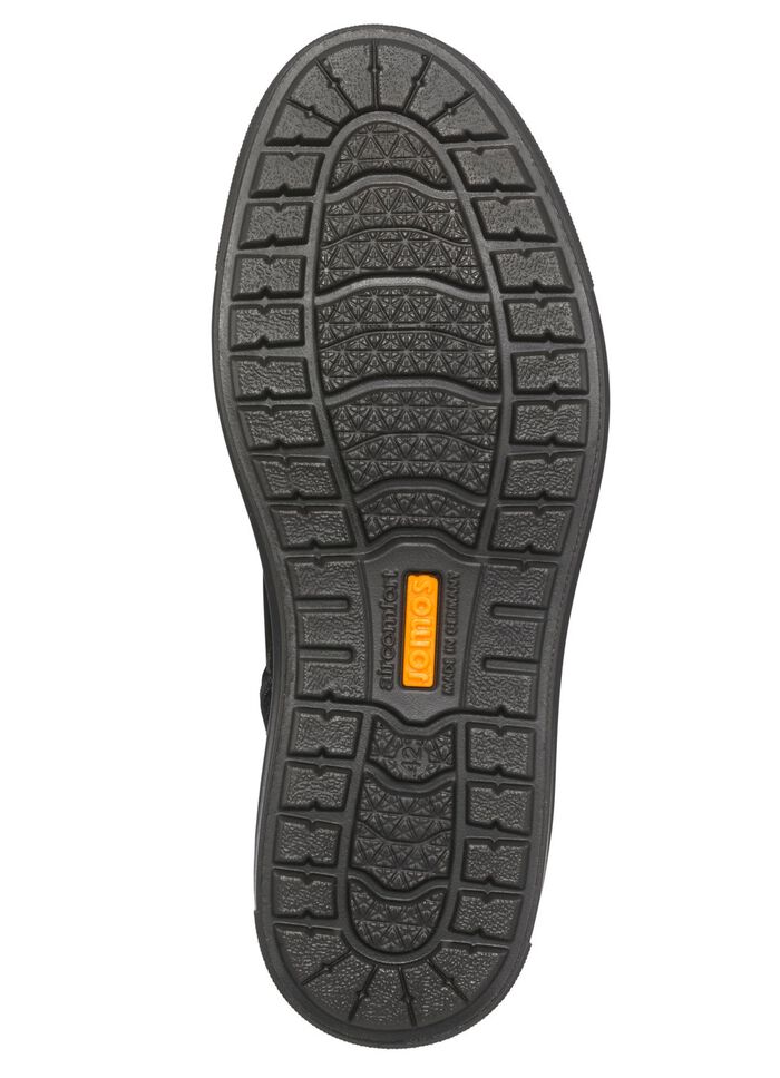 Veterlaars in modern design ZWART