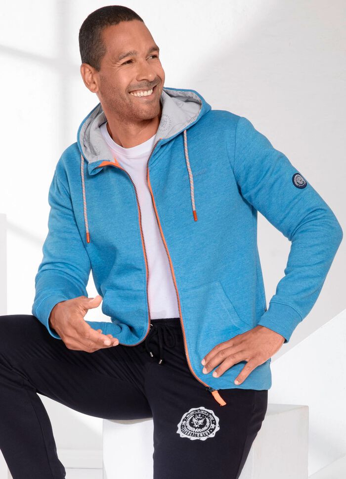 Sweatjack met capuchon 