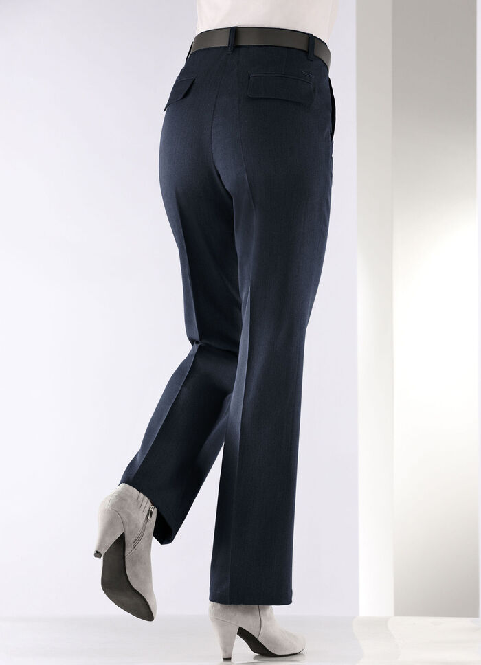 Broek met elastische tailleband aan de achterkant MARINE