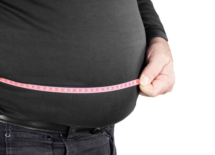 Steunbandage XXL met rubberen banden 