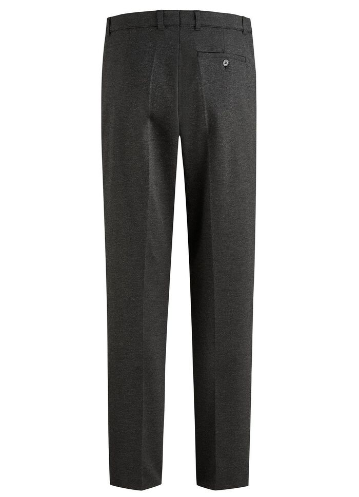 "Klaus Models" broek met elastische tailleband in 4 kleuren ANTRACIET MOTIEF