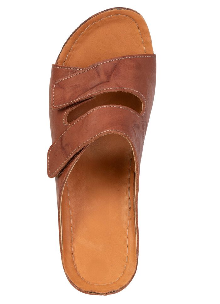 Comfortabele damesmuiltjes, breedte G, met klittenbandsluiting 