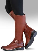 ELENA EDEN, trendy dameslaarzen, winterschoenen, breedte G, met rits 