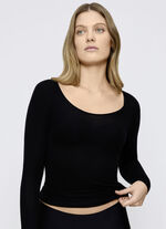 Triumph shirt met lange mouwen SCHWARZ