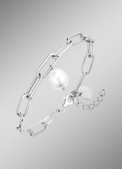 Armband met SW gekweekte parel 
