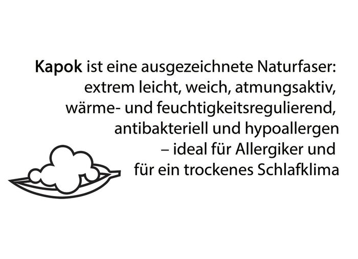 Irisette beddingserie met kapokvezels 