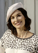 Elegante damesbaret van zuiver scheerwol WOLLWEISS