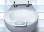 Inzetstuk voor bidet 