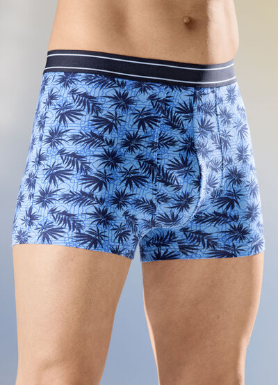 Set van drie broeken met elastische tailleband 