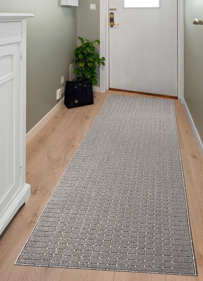 Loper in gewenste lengte met antislip latex achterkant 