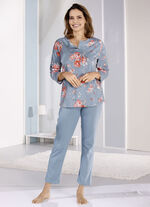 Tweepak pyjama's met lange mouwen en lange broek 