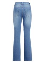 Jeans met licht uitlopende pijpen 