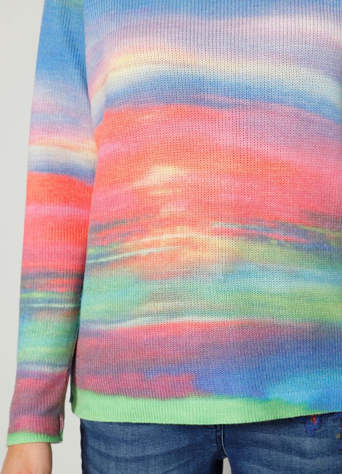 Trui in een geweldig kleurverloop 