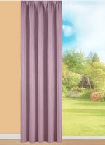 Overgordijn met universele railband 