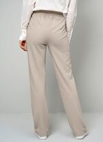 Broek met geperste vouwen 