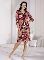 Nachthemd, knielengte en driekwartmouwen 