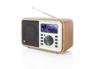 Dubbele DCR-51 digitale radio in houten ontwerp 