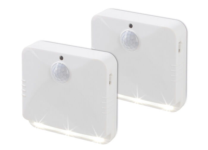 LED-sensorlamp, set van 2, van EASYmaxx