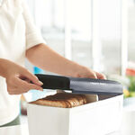 Tupperware BreadSmart broodcontainer WIT-ZWART