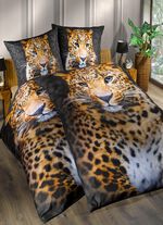 Microvezel beddengoedset met ritssluiting 