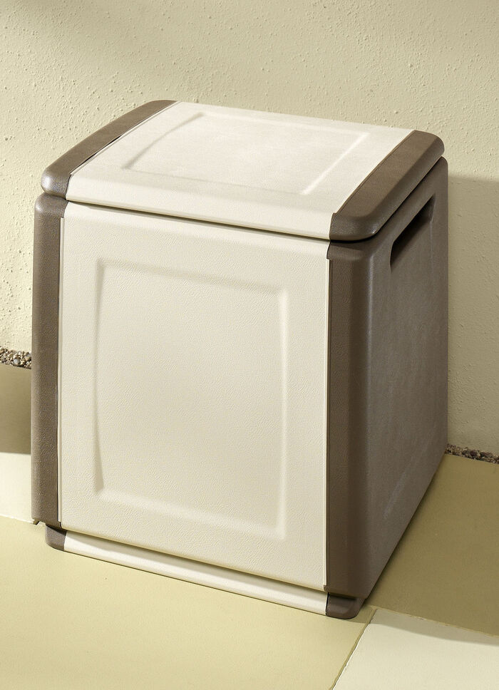 Tuinbakken van robuust polypropyleen BEIGE