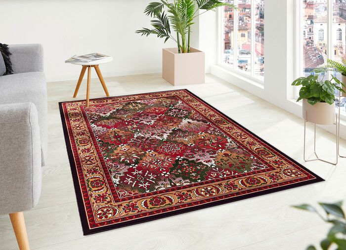 Geweven vloerkleden en tapijten ROOD