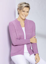 Cardigan met structuurstrepen ROSENHOLZ