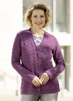 Cardigan met decoratieve structuur 