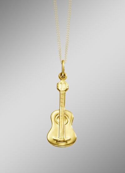 Gouden gitaarhanger 