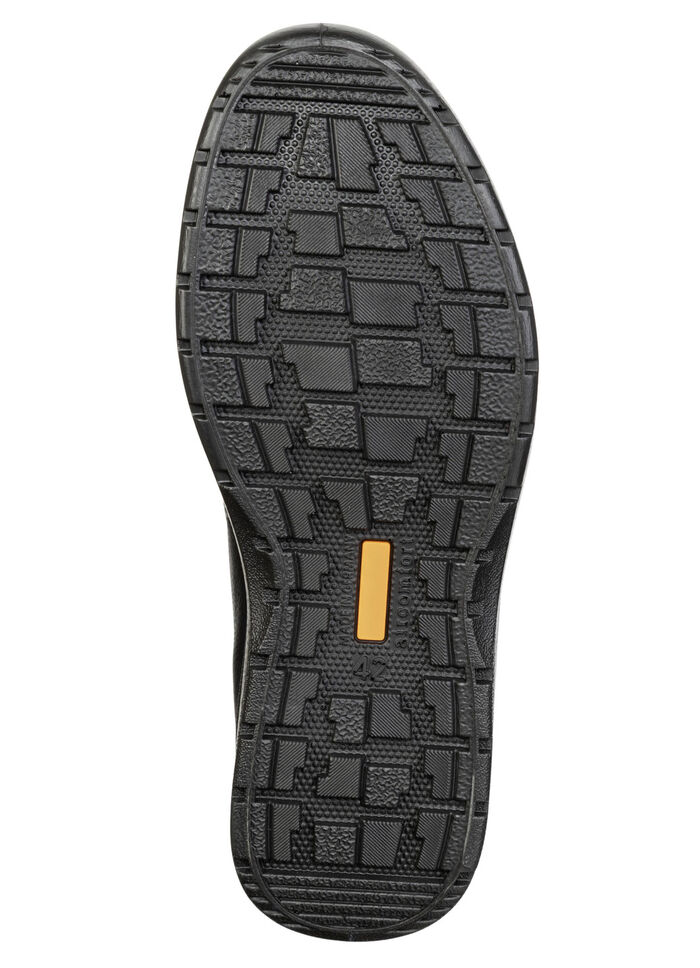 GINO GALANTE, gevoerde herenlaarzen, winterschoenen, breedte H, met rits SCHWARZ