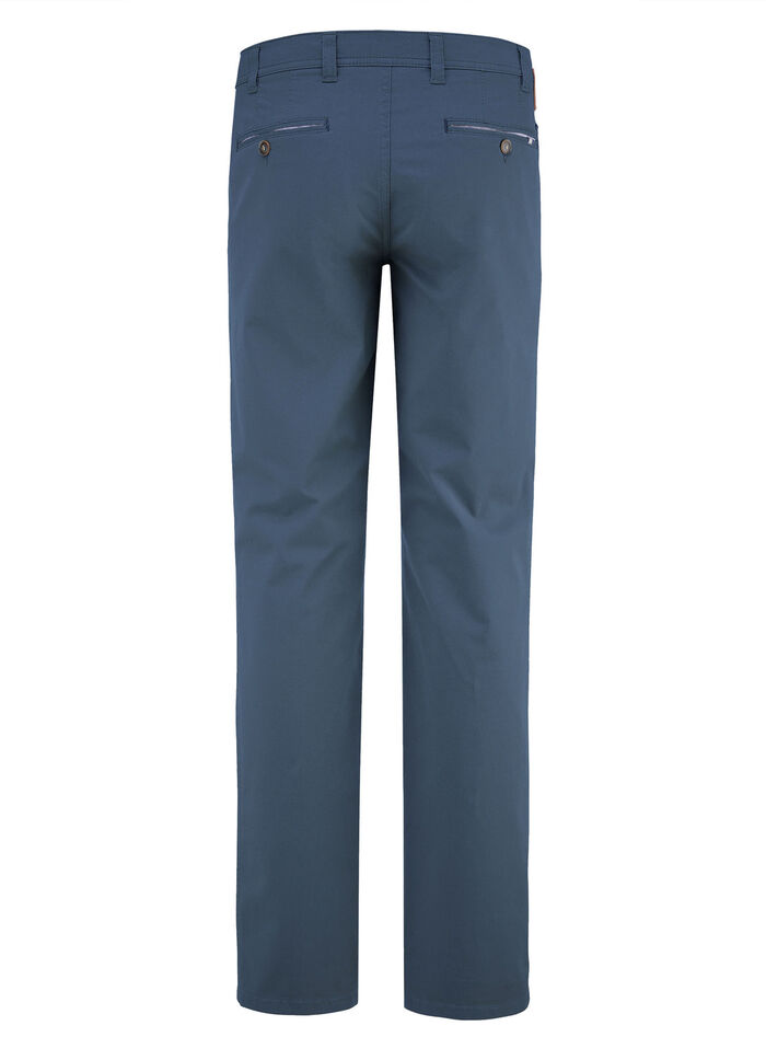 "Br&uuml;hl" broek met tailleband in 3 kleuren DUNKELBLAU