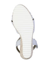 Caprice sandaal van zacht nappaleer BLAUW