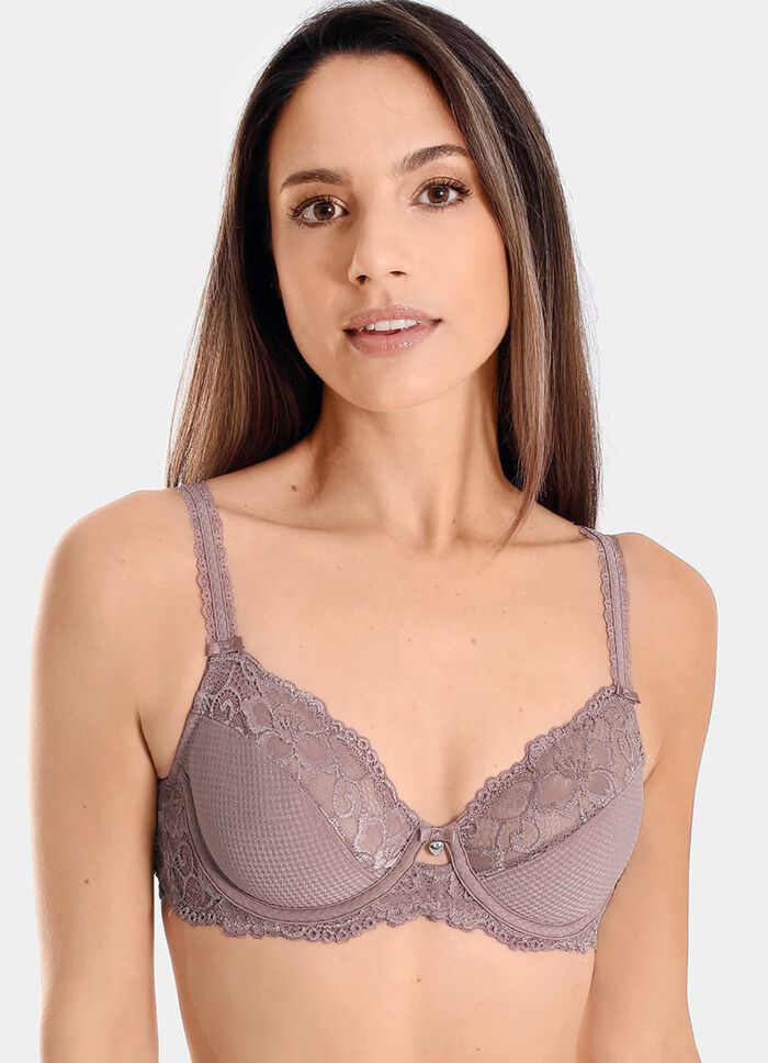 Sassa beugelbh met elastische kant 