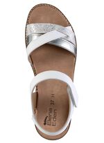 ELENA EDEN, modieuze damessandaal, breedte H, met uitneembaar voetbed 