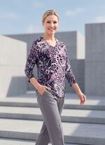 Shirt met kleurrijk dessin 