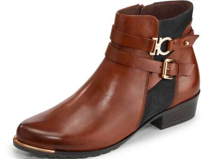 Caprice, chique damesenkellaarsjes, wijdte G, met uitneembare binnenzool 