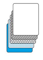 Incontinentieverband met waterdicht en ademend PU-membraan 