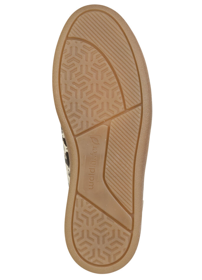 Waldläufer, modieuze damessneakers, breedte H, met uitneembaar voetbed BRAUN