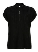 Sweatervest in pareltand 