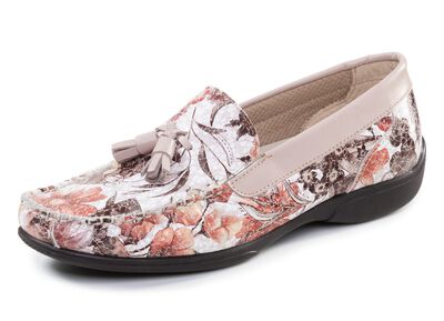 ELENA EDEN, comfortabele damesslippers, wijdte H, met uitneembaar voetbed 