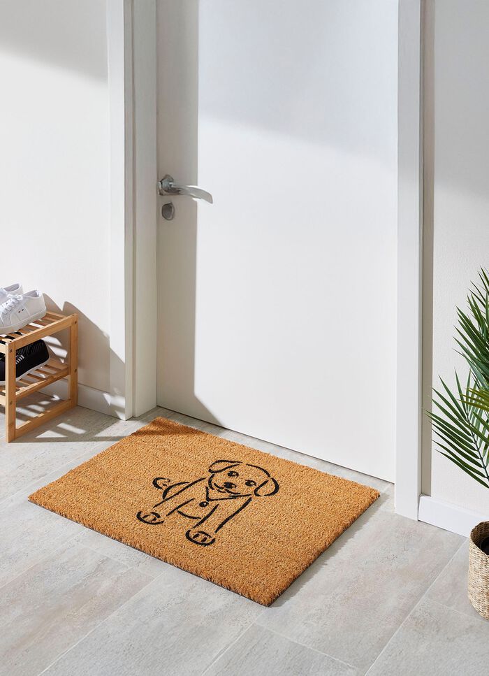 Onderhoudsvriendelijke deurmat van kokosnoot 