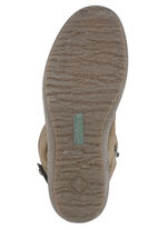 Waldläufer, gevoerde dameslaarzen, winterschoenen, breedte H, met lamsvacht COGNAC